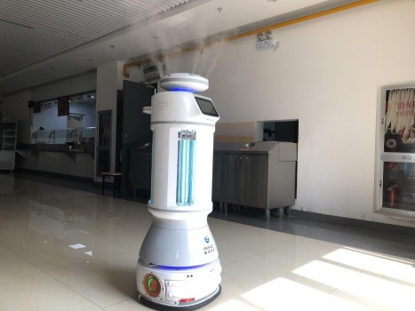 New epidemic prevention technology- The keenon disinfection robot joins in several 3-A hospitals